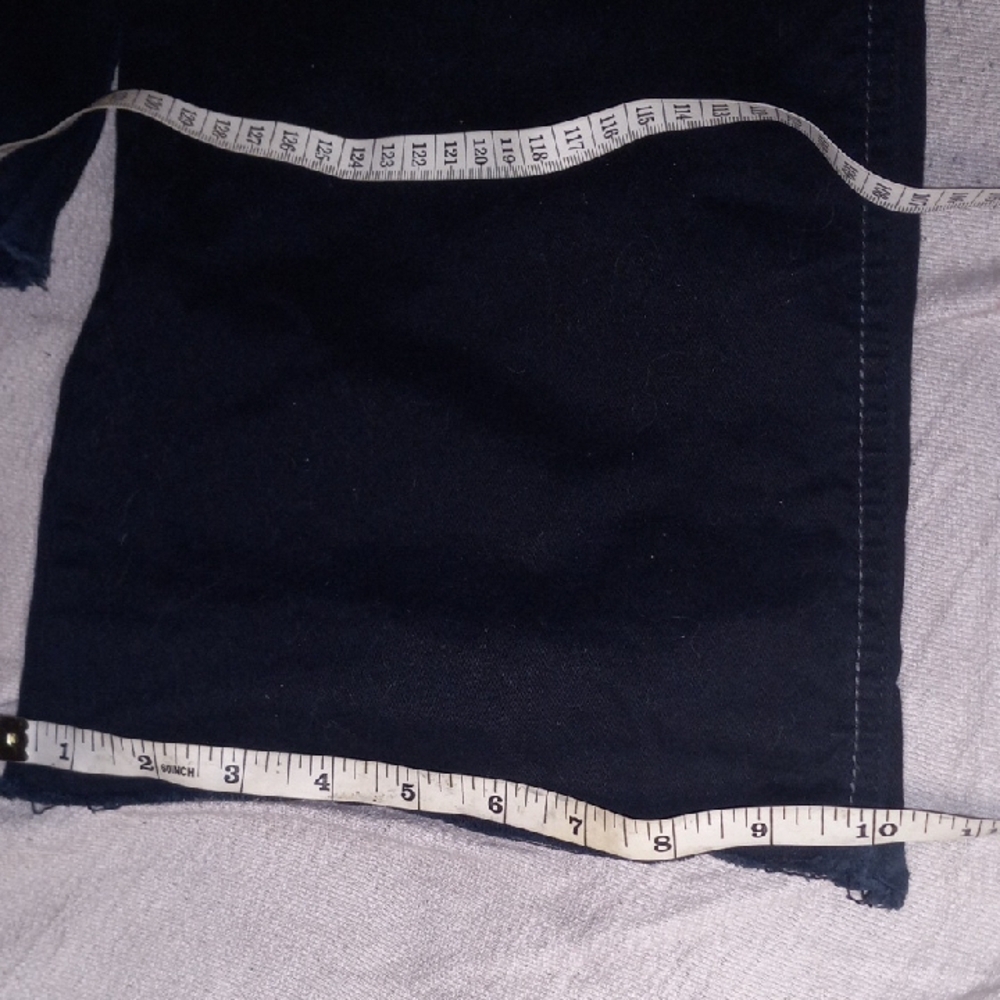 Black Sophia Hipster Flares Y2k Vintage, Raw hem, Juniors 19 Jeans - Picture 7 of 8